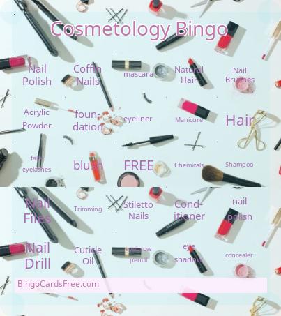 Cosmetology Bingo