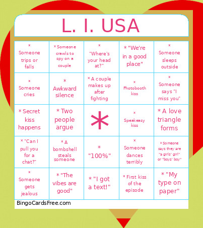 Cozy Haven Bingo Card