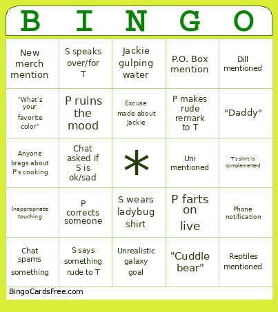 D&D Bingo Card
