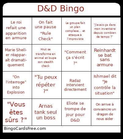 D&D Bingo