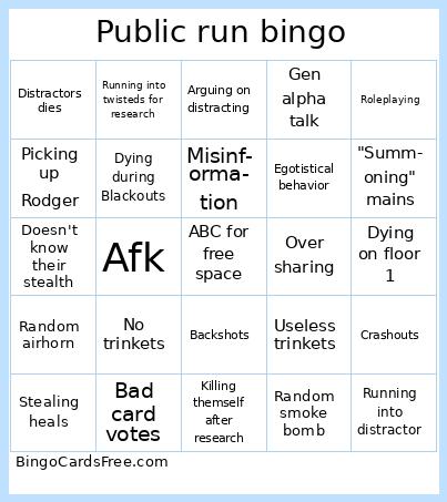 Dandy world bingo