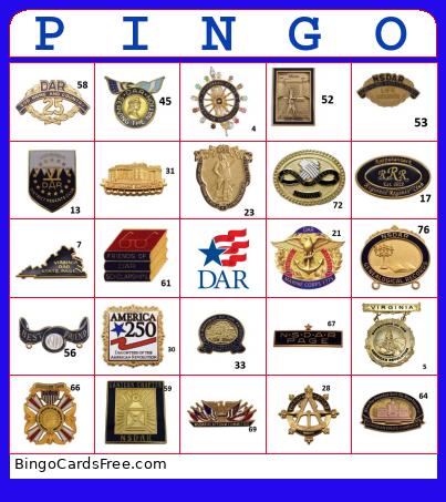 DAR PINGO 2025 Bingo