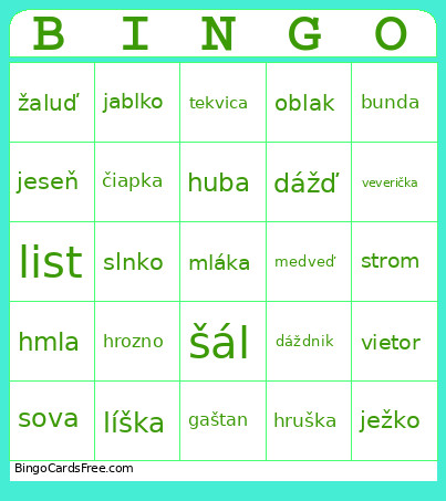 Das M,fan Bndf Bingo Card