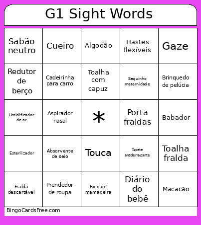 Despedida Da Barriga Bingo Card