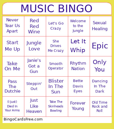Devin Smart Bingo Card
