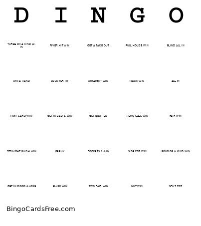 DINGO Bingo