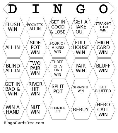 DINGO Bingo Card