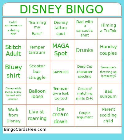 Disney Bingo Cards Free Pdf Printable Game, Title: DISNEY BINGO