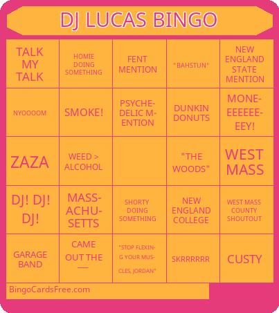 DJ LUCAS BINGO