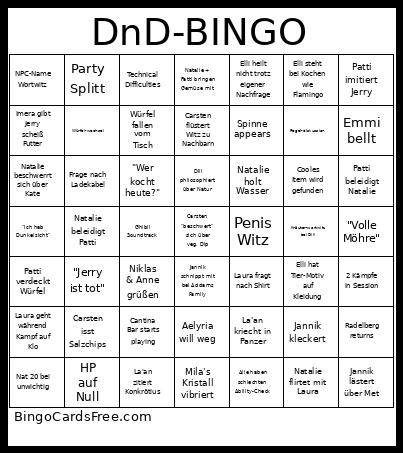 DnD Bingo