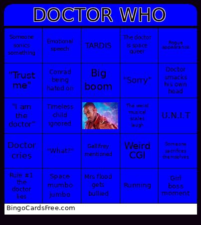 Doctor who Bingo