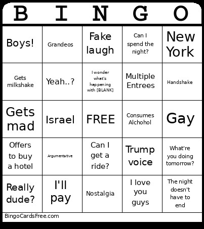 Dolan Bingo Card 2