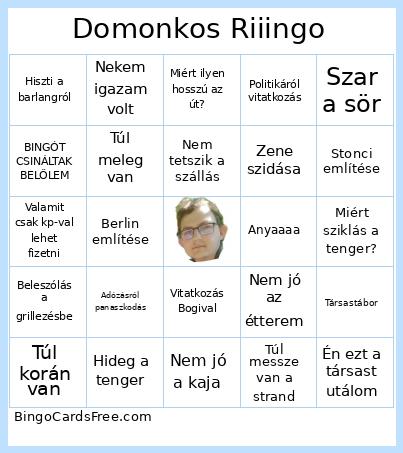 Domonkos Riiingo Bingo