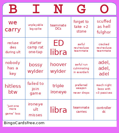 Don Bingo Card