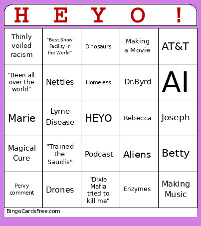 Don Bingo Card