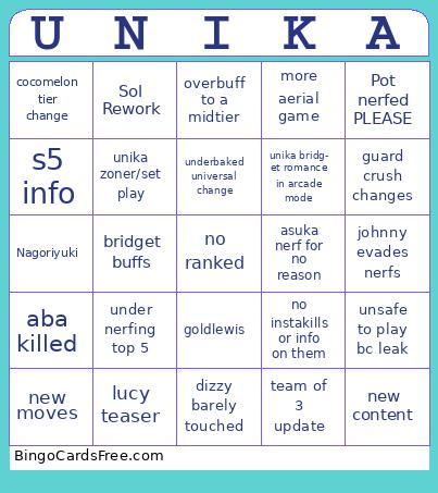 DOOM! Bingo