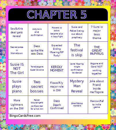 DR PREDICTIONS Bingo Card