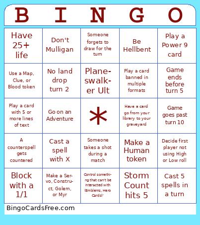 Drink N Draft Bingo