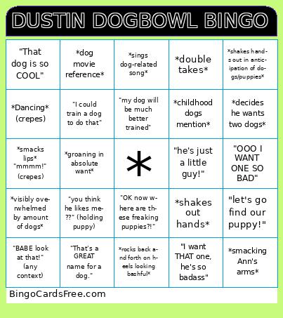 DUSTIN DOGBOWL BINGO