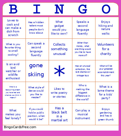 E.Republic Bingo Card