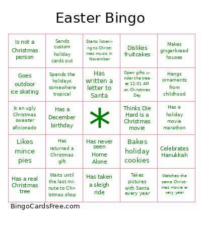 Easter Bingo