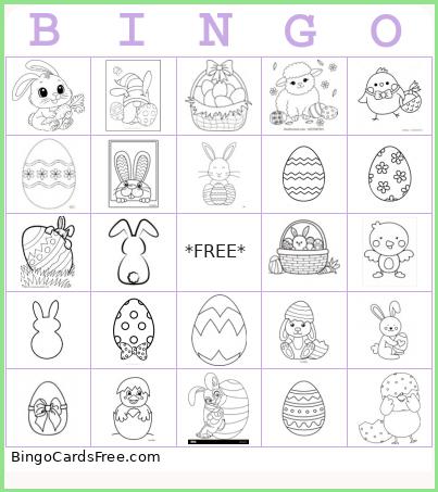 Easter Bingo