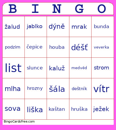 Ebfcue Bingo Card