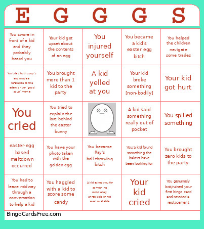 EEH 2026 5 Bingo Card