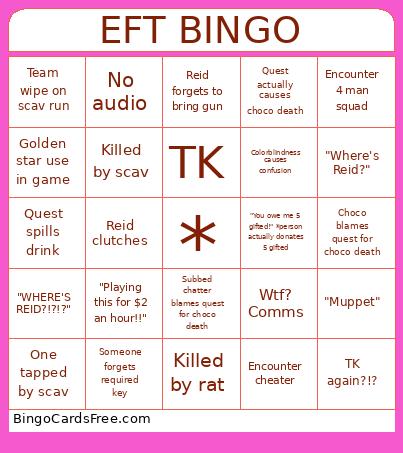 EFT BINGO