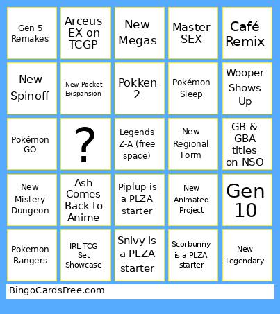 ehm is this fine? Bingo