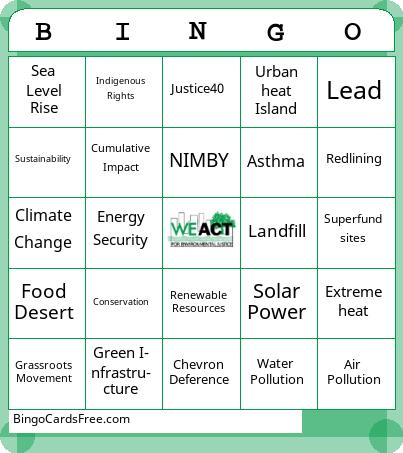 EJ Bingo Cards Free Pdf Printable Game, Title: BINGO