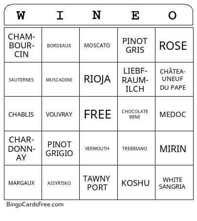 Elks Wineo Bingo