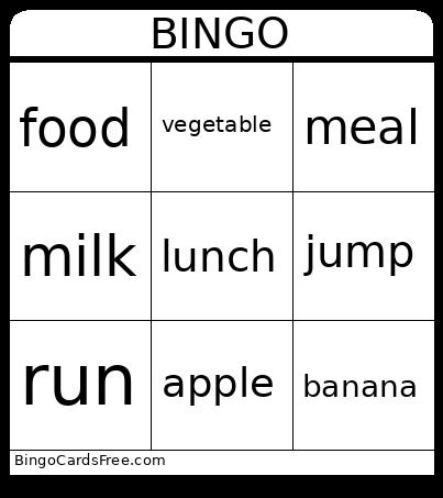 English Day Bingo