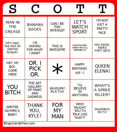 EPISODE 3 Bingo Card