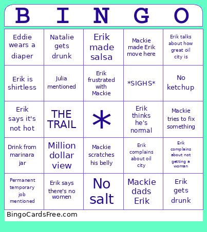 Erik bingo