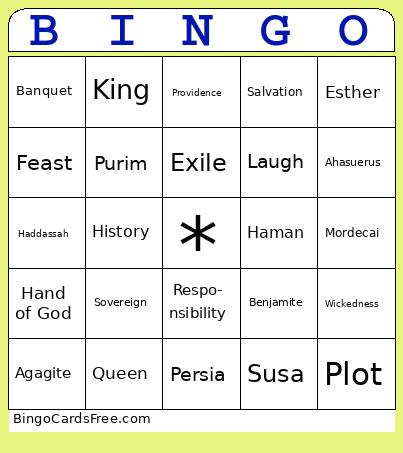 Esther Bingo