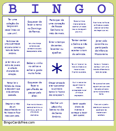 Evento Aegea Bingo Card