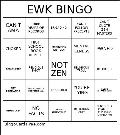 EWK BINGO
