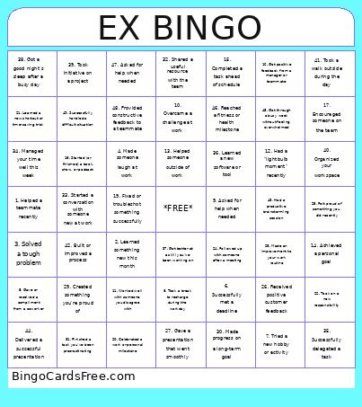 EX 03.13.25 Bingo Card