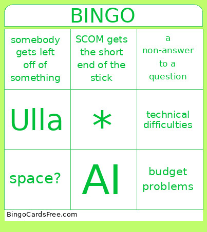 Faddasf Bingo Card