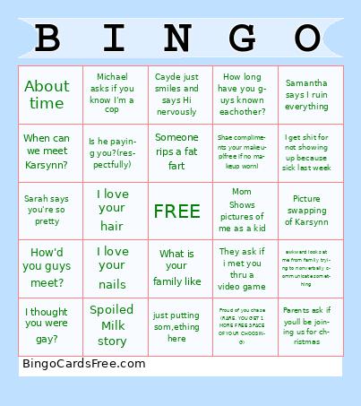 Family bingo