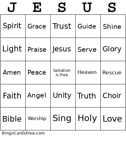 Family Fun - Songs Bingo Card