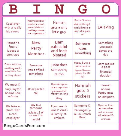 Fancon Financial Decisions Bingo