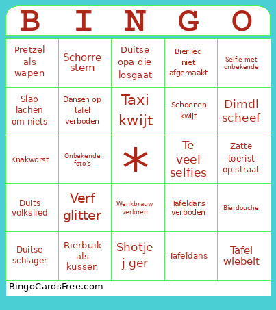 Fdfdf Bingo Card