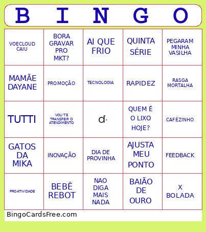 FESTA JUNINA Bingo Card