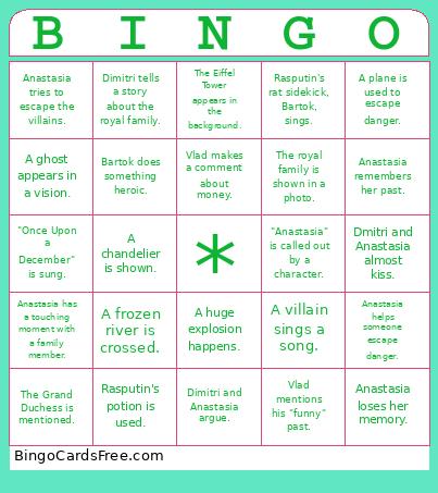 Fgvbh Bingo Card