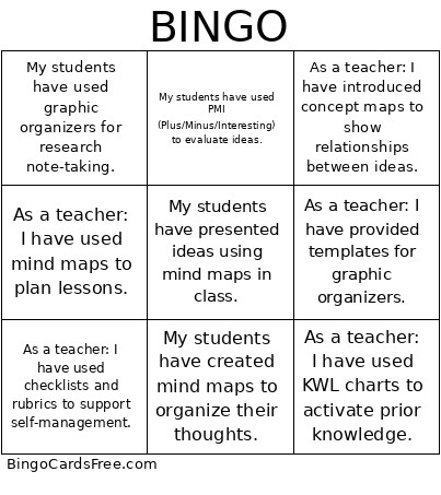 Find Someone Who Has Bingo Card