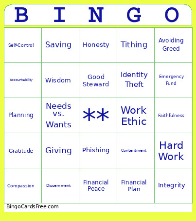 FL Bingo Card
