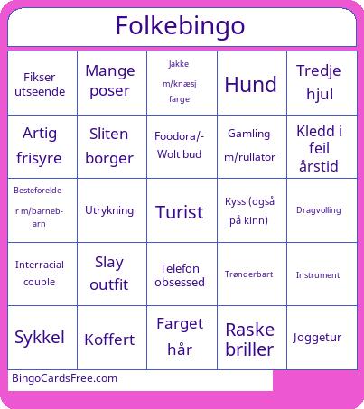 Folkebingo