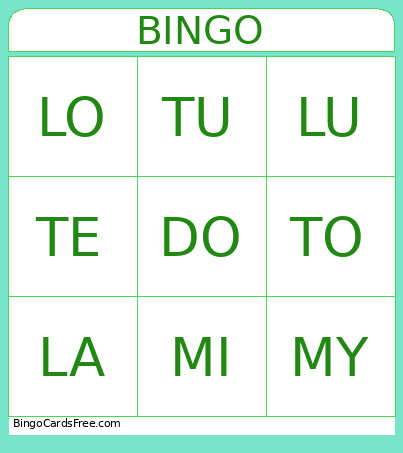 Forjob Bingo Card